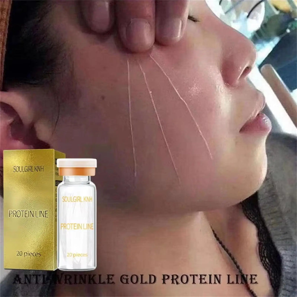 Instant Collagen Protein Threads Lifting Firming Absorbable Face Filler Anti-aging Deep Repair Fade Fine Lines Korean Skincare Qme