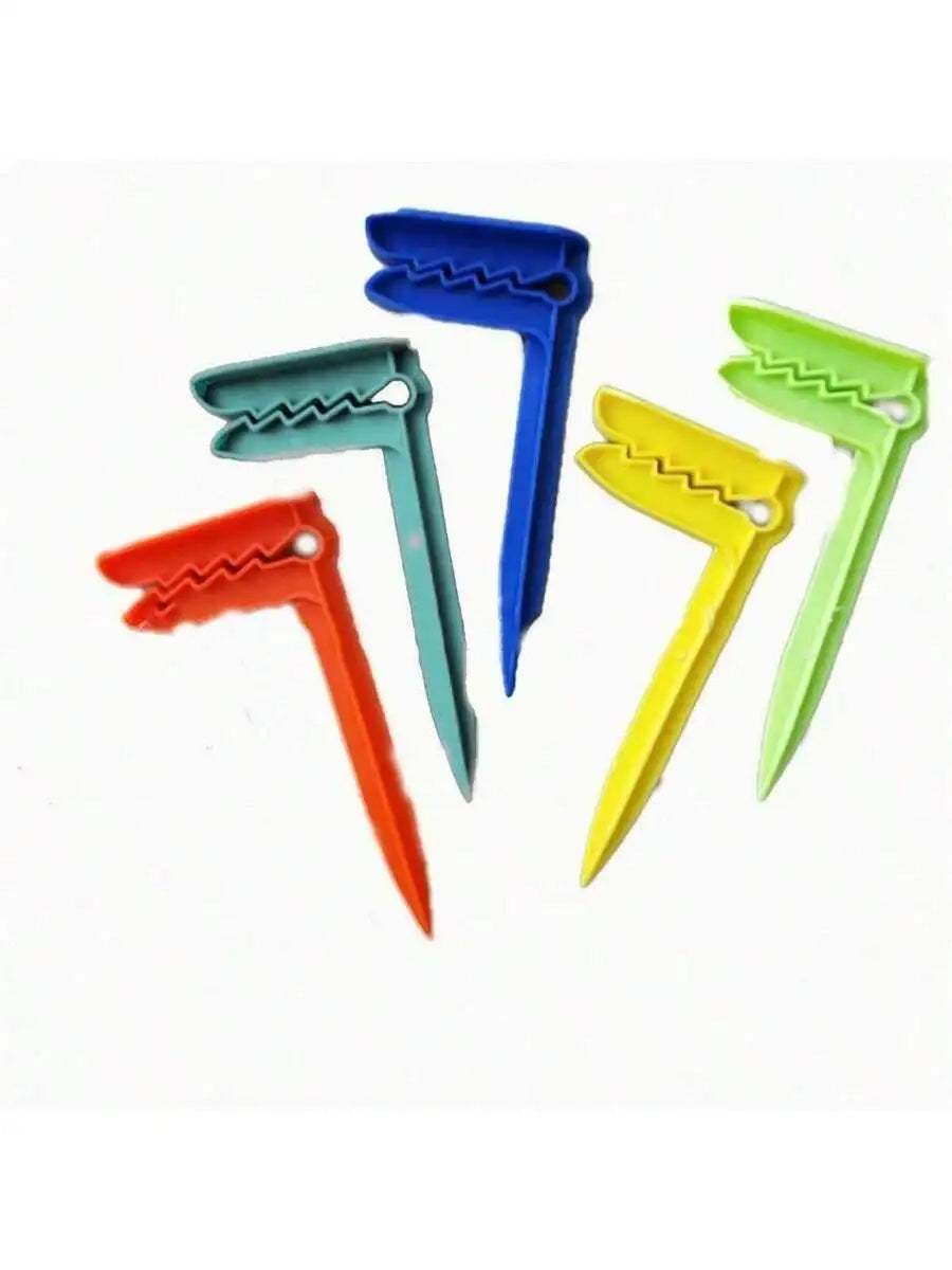 Portable Outdoor Beach Towel Clip Travel Camping Tent Mat Can Firmly Qme