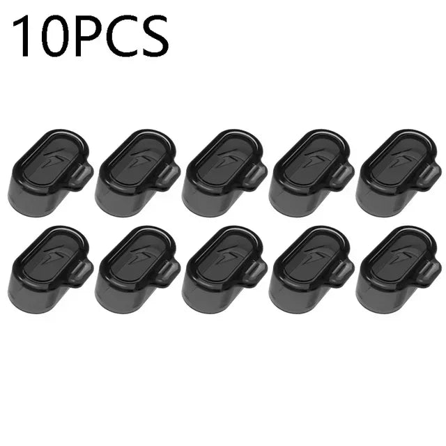 Charging Port Dustproof Plug Cover Protector Cap for Garmin Forerunner 955 945 255 Fenix 7 7S 7X 6 6S 6X TPU Clear Dust Cap Case Qme 10pcs Black