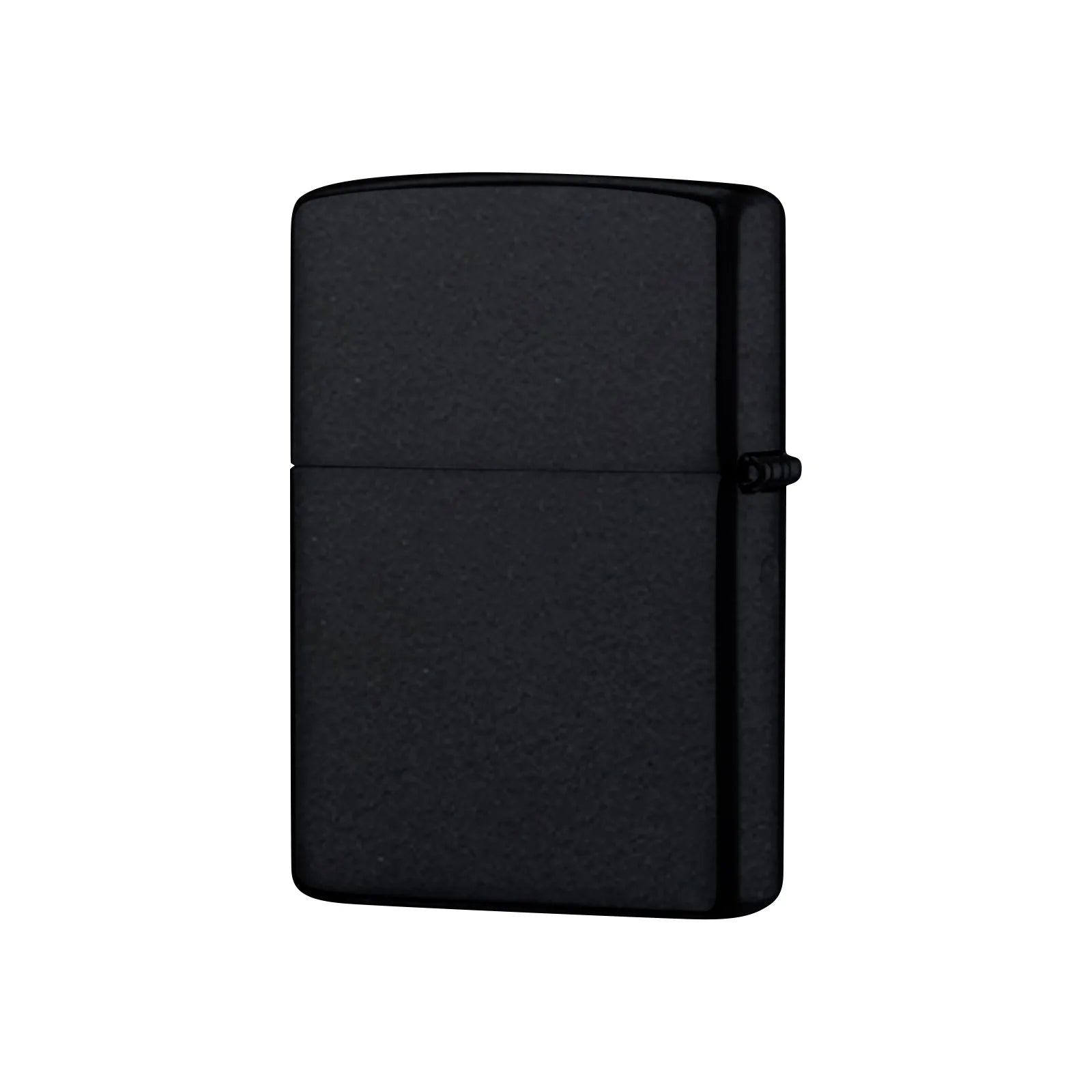 Lighter Cigarette Case Copper Dustproof Moistureproof Universal Lighter Case High-End Lighter Accessories Men Gift Qme Black