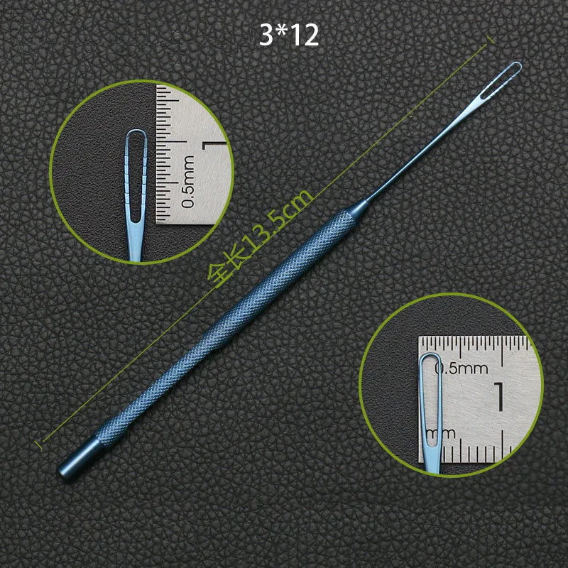 Ophthalmic Eye Lens Loop Stainless Steel Titanium Alloy Instrument Qme