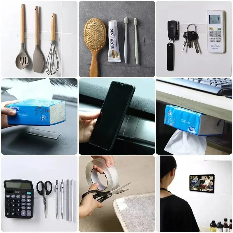Nano Double-Sided Tape Non-Trace Hook Adhesive Acrylic Double-Sided Tape Transparent Tape Water Proof Nano Adhesive Qme