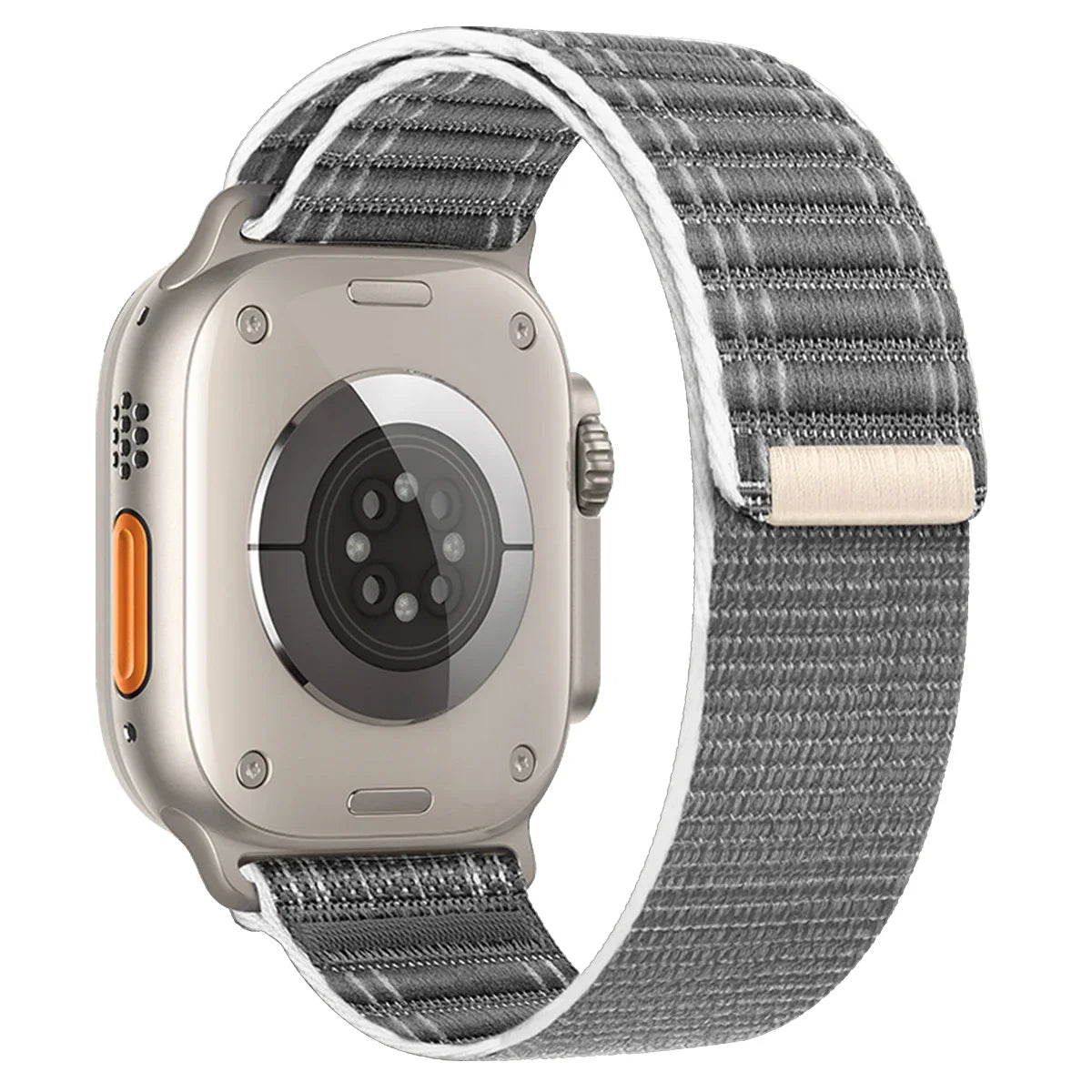 Nylon Loop Strap for Apple Watch Ultra 2 Band 49mm 44mm 45mm 42mm Bracelet IWatch Series 9 8 Se 7 6 5 4 3 Smartwatch Accessorie Qme H 42mm 44mm 45mm 49mm