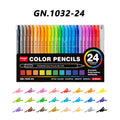 GN 24/48 Colors Retractable Erasable Colored Pencils Set Student Drawing Pencils for Coloring Classroom DIY Art Craft Supplies Qme 24 colors
