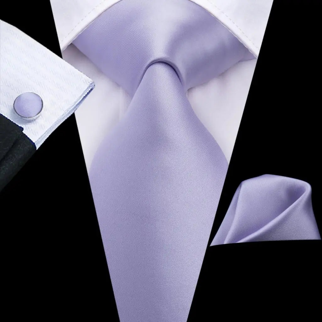 Sage Green Solid Wedding Tie Men Handky Cufflink Mens Necktie Fashion Qme 3263