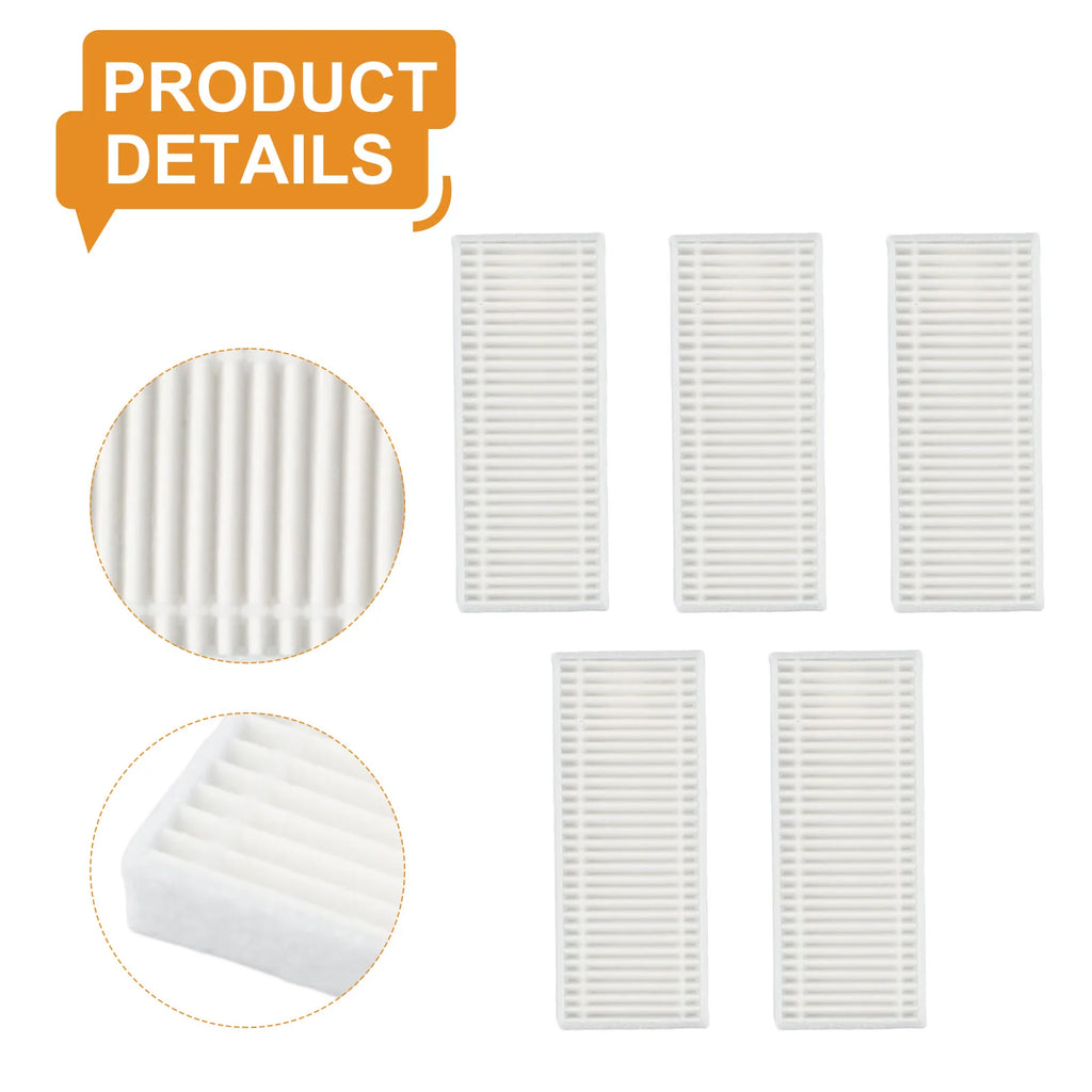 5pc Vacuum Cleaner Filters Replacement For Tefal For X-Plorer Serie 75 S+ High Efficient Filtering Dust Vacuum Cleaner Access Qme