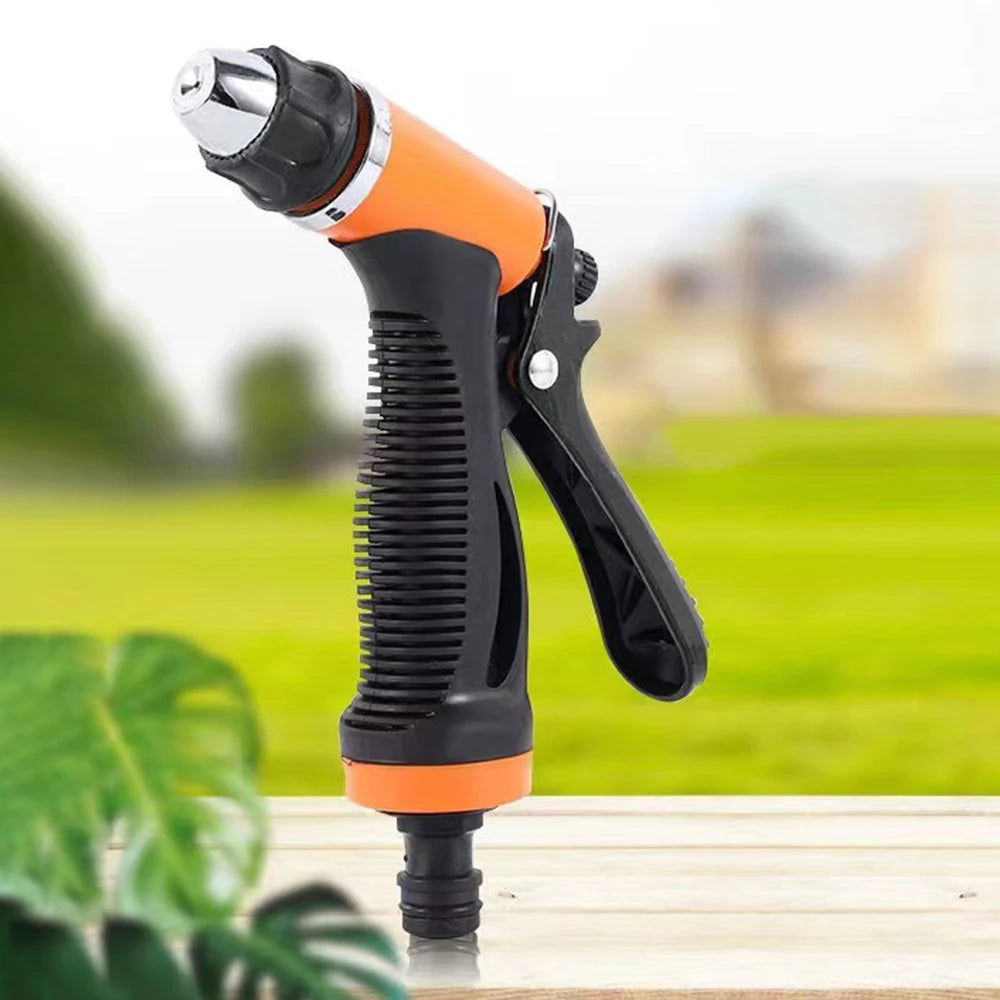 High-Pressure Car Wash Water Gun Car Wash Machine, Multi-Functional Garden Adjustable Water Spray Gun Qme