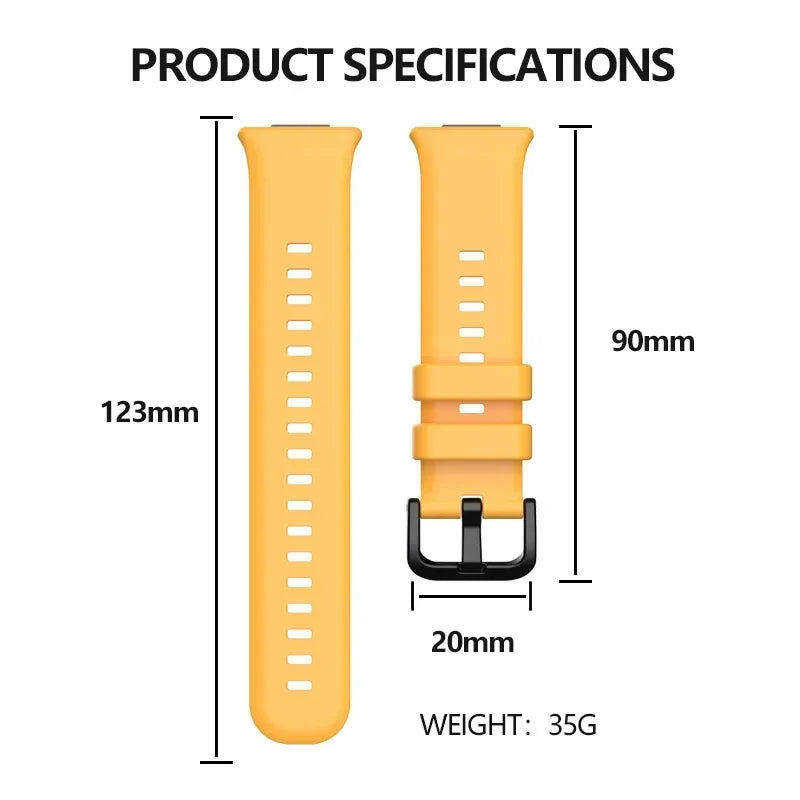 Silicone Band For Huawei Watch FIT 2 Strap smart Wrist watchband metal Buckle sport Replacement bracelet fit2 correa Accessories Qme