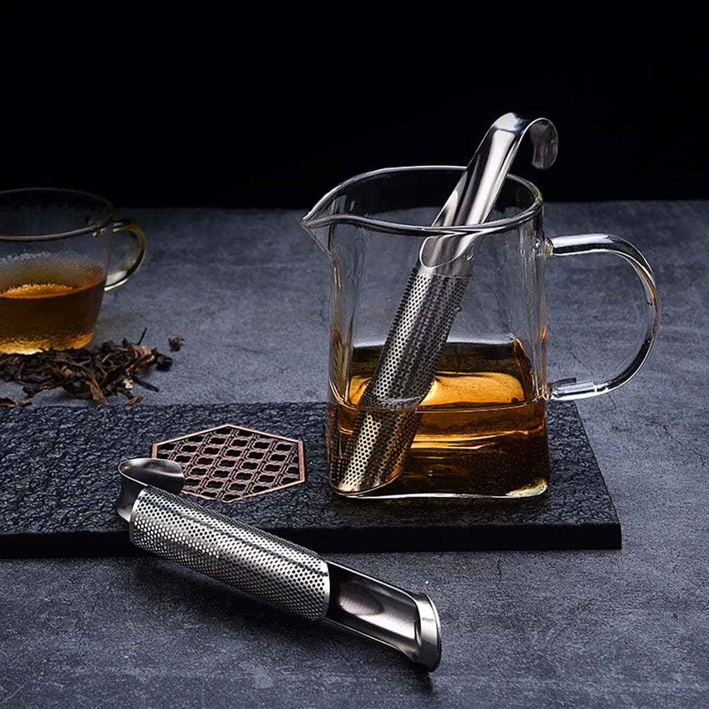 Tea Infuser Strainer For Spice Tea Colator Ceremony Set Stainless Steel Poop Teaware Infusor Item Teapot Sieve Tea Bag Qme