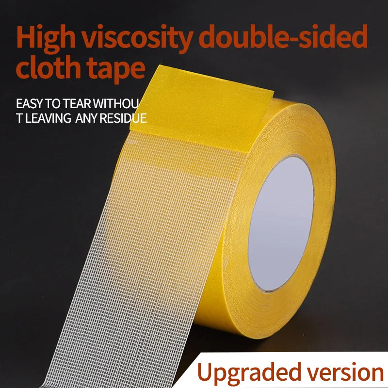 5M10M Extra Strong Double Sided Tape Translucent Mesh Super Traceless High Viscosity Cinta Doble Cara Adhesiva Fita Dupla Face Qme