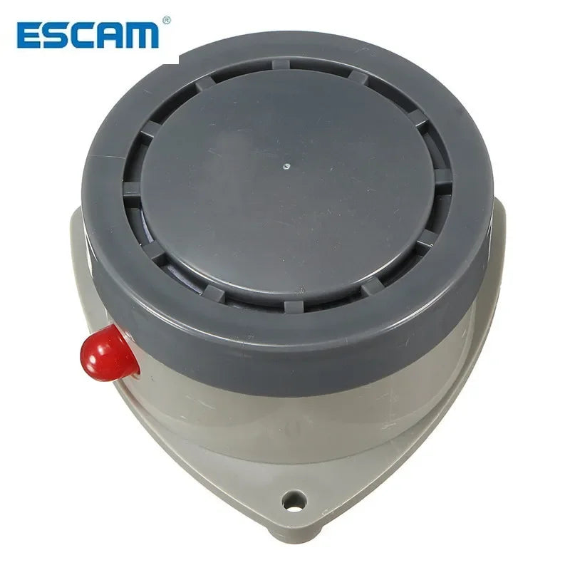 ESCAM ABS Plastics Water Leak Detector Water Sensor Leak Alarm with Caution Light Home Security Durable Quality Qme