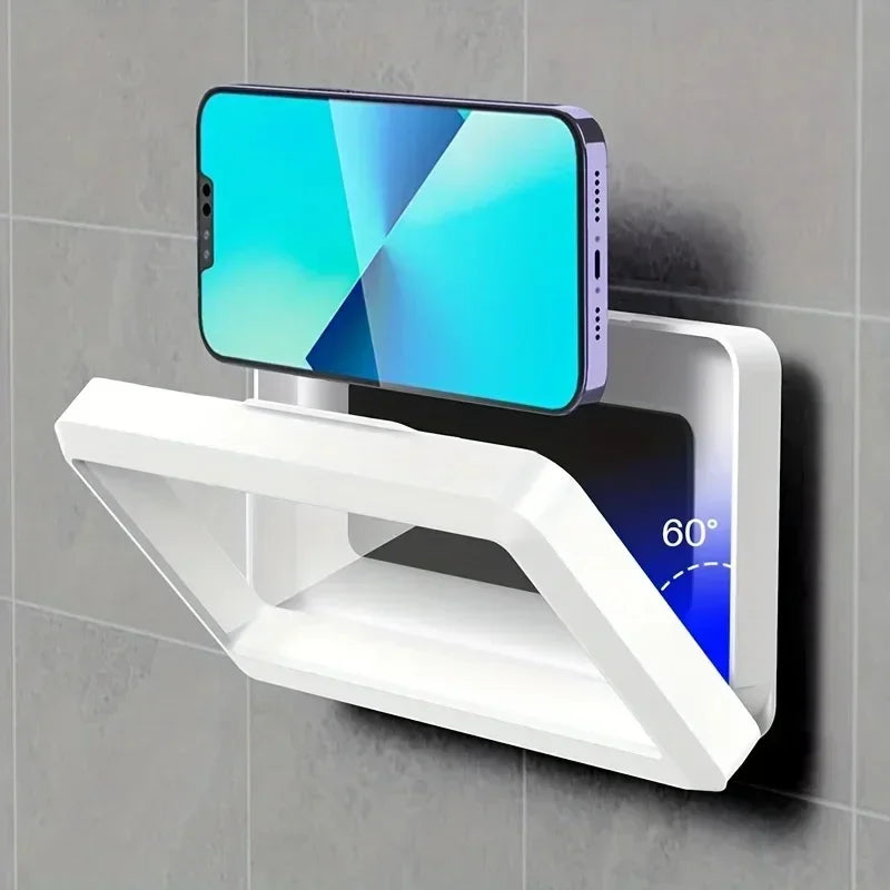 Rotatable Universal Waterproof Anti-fog Mobile Phone Case Bathroom Qme