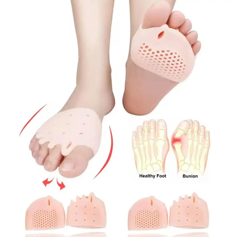 Forefoot Metatarsal Pads Breathable Foot Support Pad Toe Cushions Qme