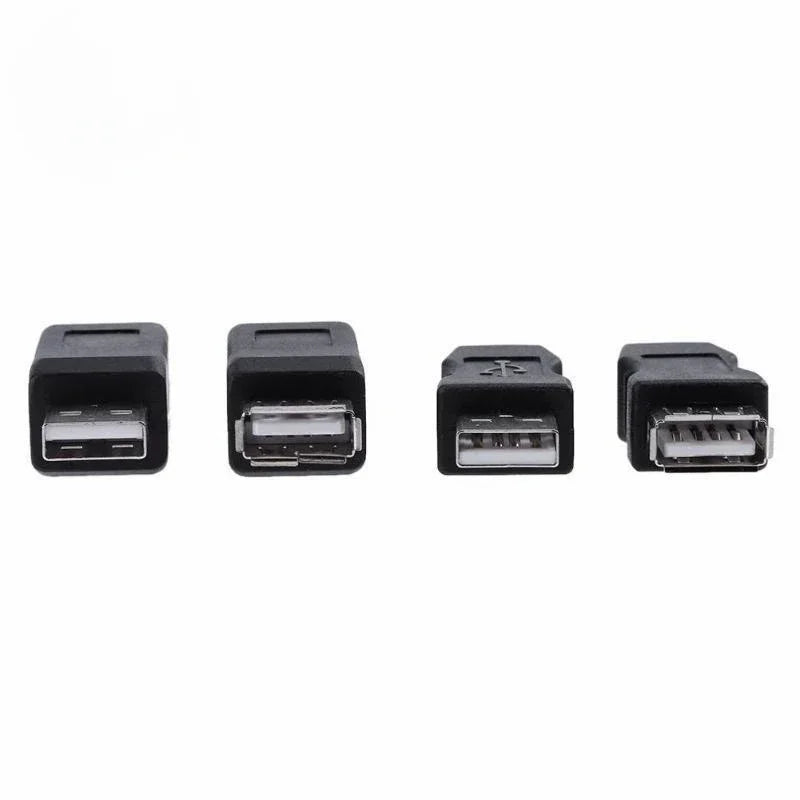 10PCS USB 2.0 A Male & A Female to B Female Printer Print Converter Adapter Connector USB 2.0 Port Retail wholesale Qme
