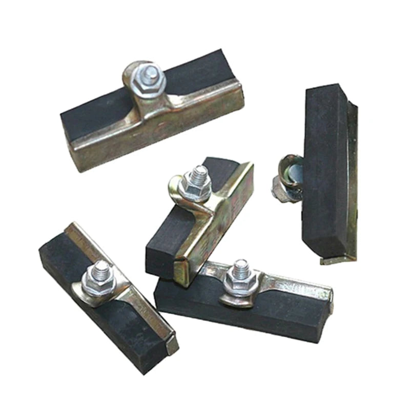 Durable Bicycle Silent Brake Pads Cycling V Holder Shoes Blocks Qme