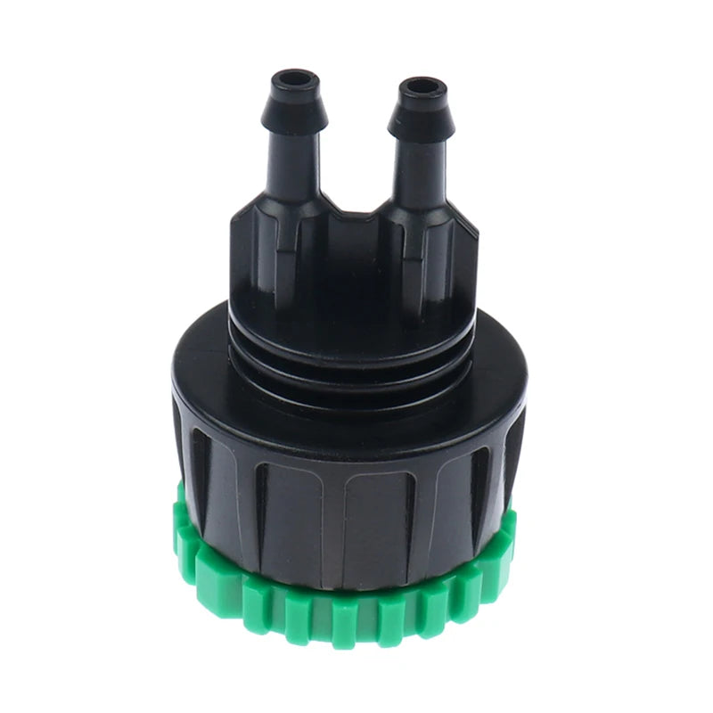 ^1Pc Garden hose 1/4" to 1/2" 3/4" Female Y connector irrigation 4/7 hose adapter Qme