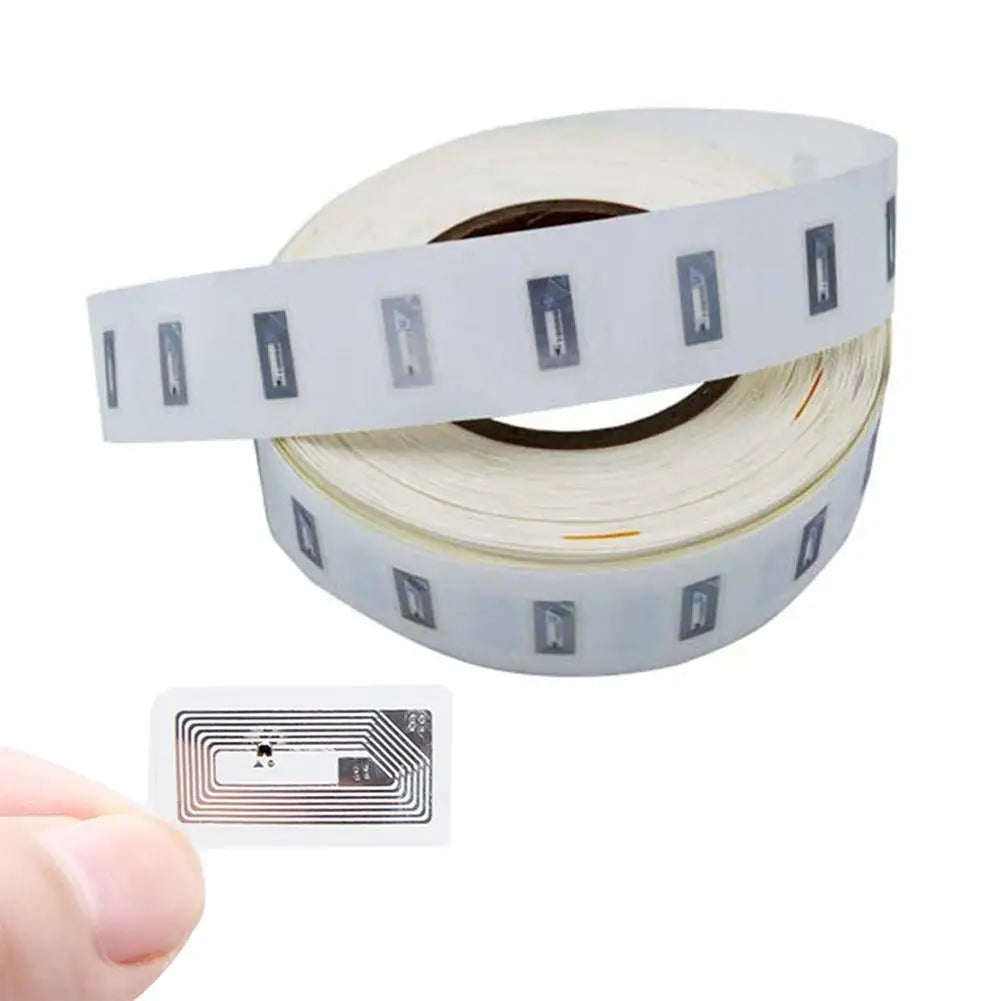 NEW NFC Chip Ntag213 Sticker Wet Inlay 11x21MM 13.56MHz Label Tag 213 Anti-counterfeiting Label Electronic Label 10Pcs Qme