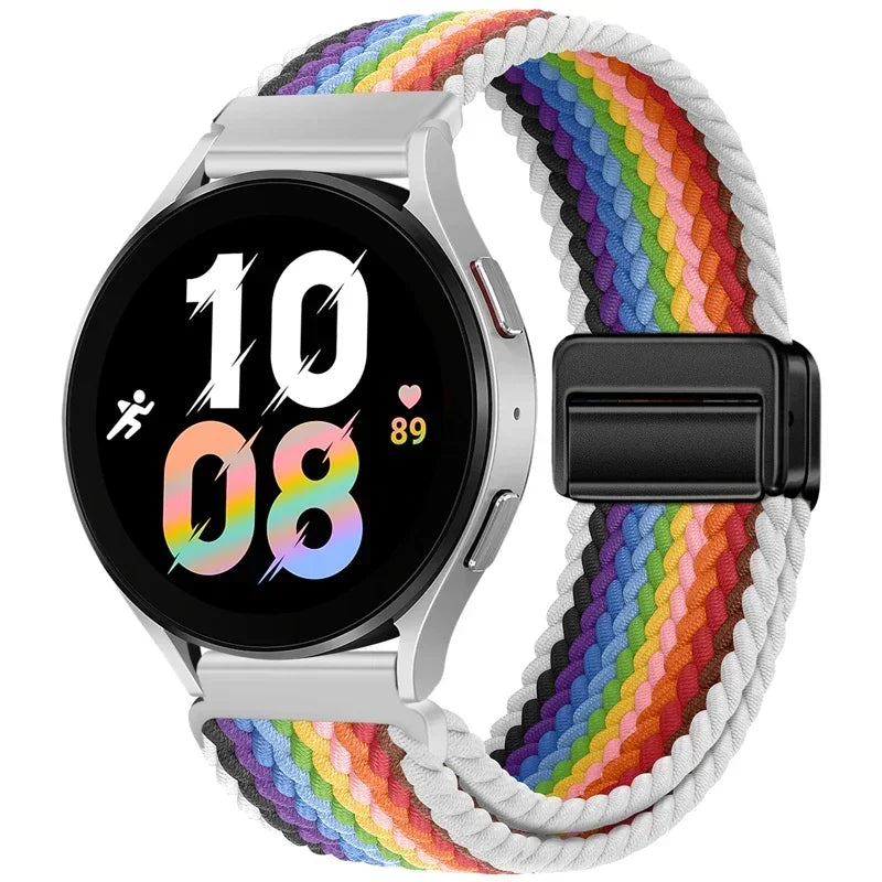 Nylon Strap Huawei Watch 4 GT4 2 3 Amazfit GTR Magnetic Breathable