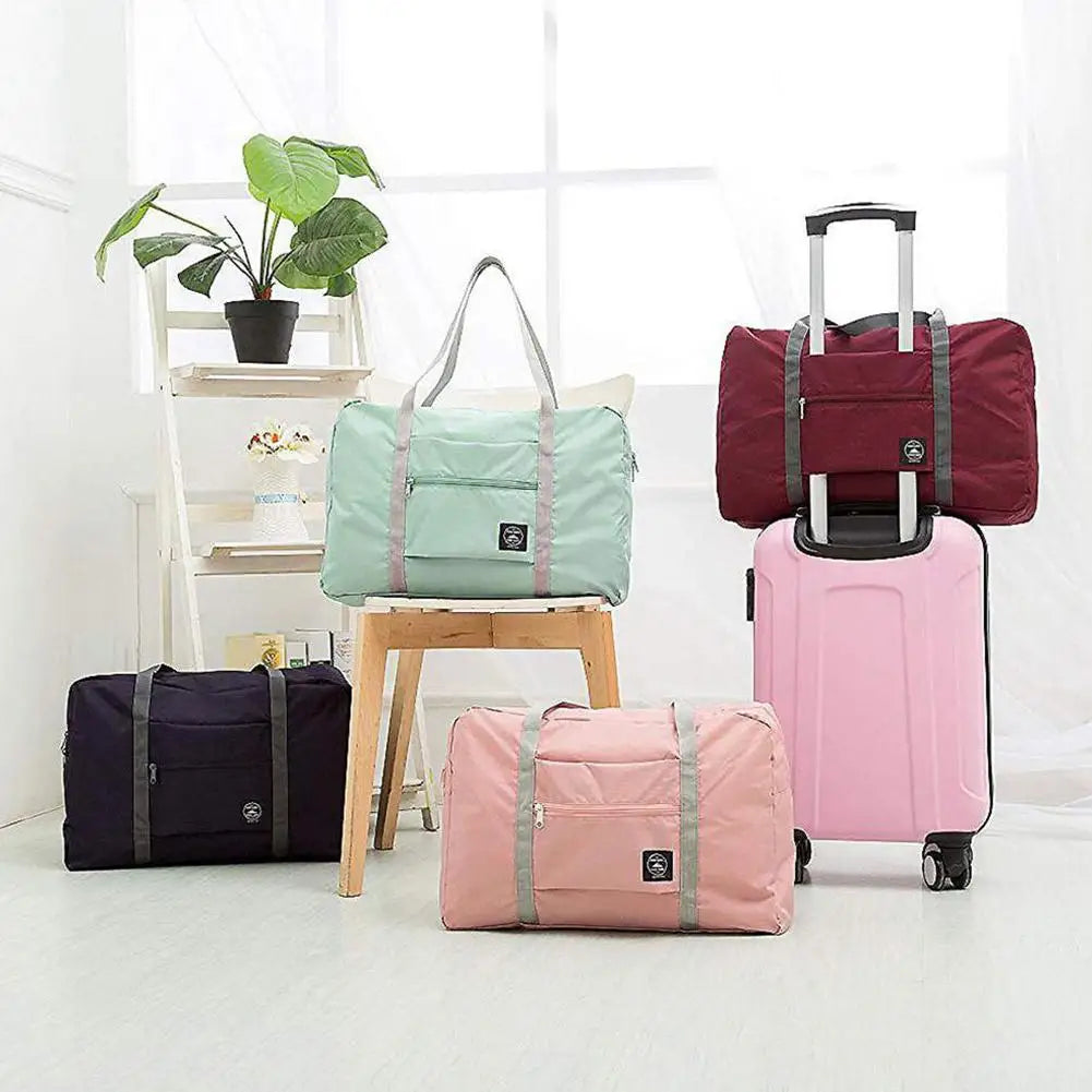 Travel Duffle Storage Bag Oxford Cloth Large Capacity Waterproof Qme