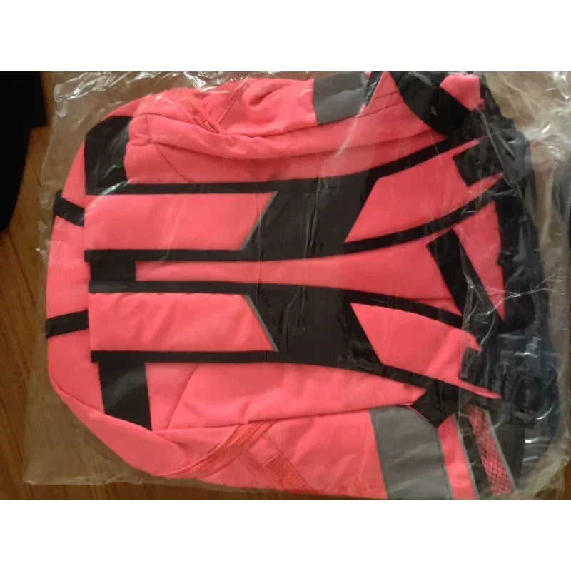 Highly Resistant Reflective Luminous Night Safety Backpack Great For Sports Cycling, Quick Delivery Qme pink