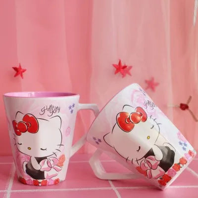 Hellokitty Creative Toothbrush Cup—Cute Couples' Toothbrush Cups Cartoon-themed Toothbrush Cups for Home and Dorm Rooms Qme 2
