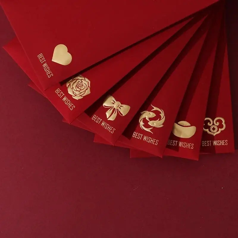 Chinese Red Envelope Year Spring Festival Children Lucky Money Qme