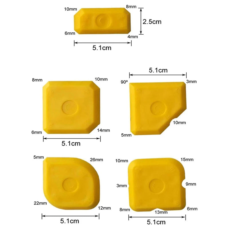 Scraper Tool Grouting Smoothing Trowel Grout Remover Silicone Joint Qme