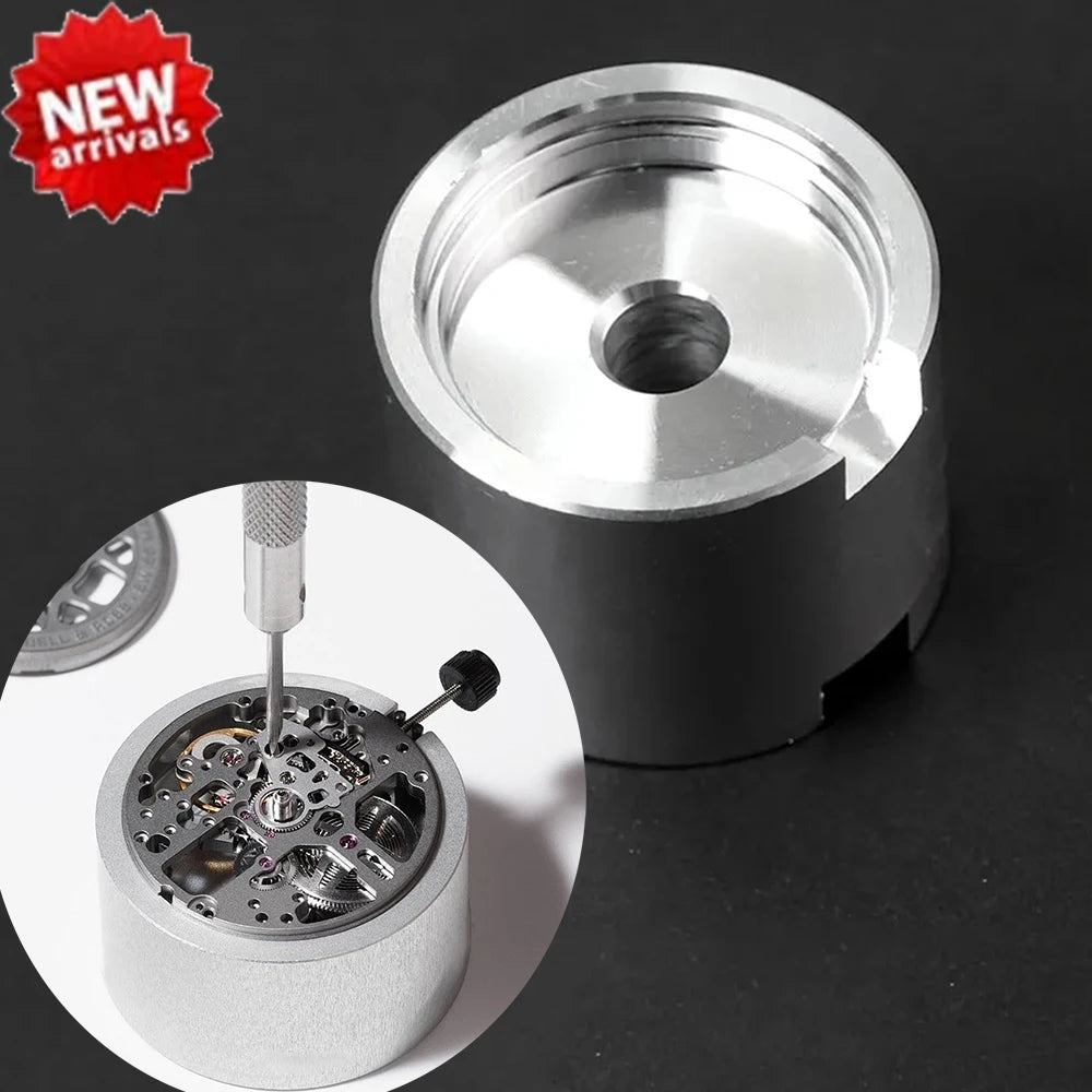 NH35A Watch Movement Holder Base Fit For NH35 NH36 7S26 7S36 8215 8205 2824 2836 Movement Repair Tools Men Watch Gift Qme
