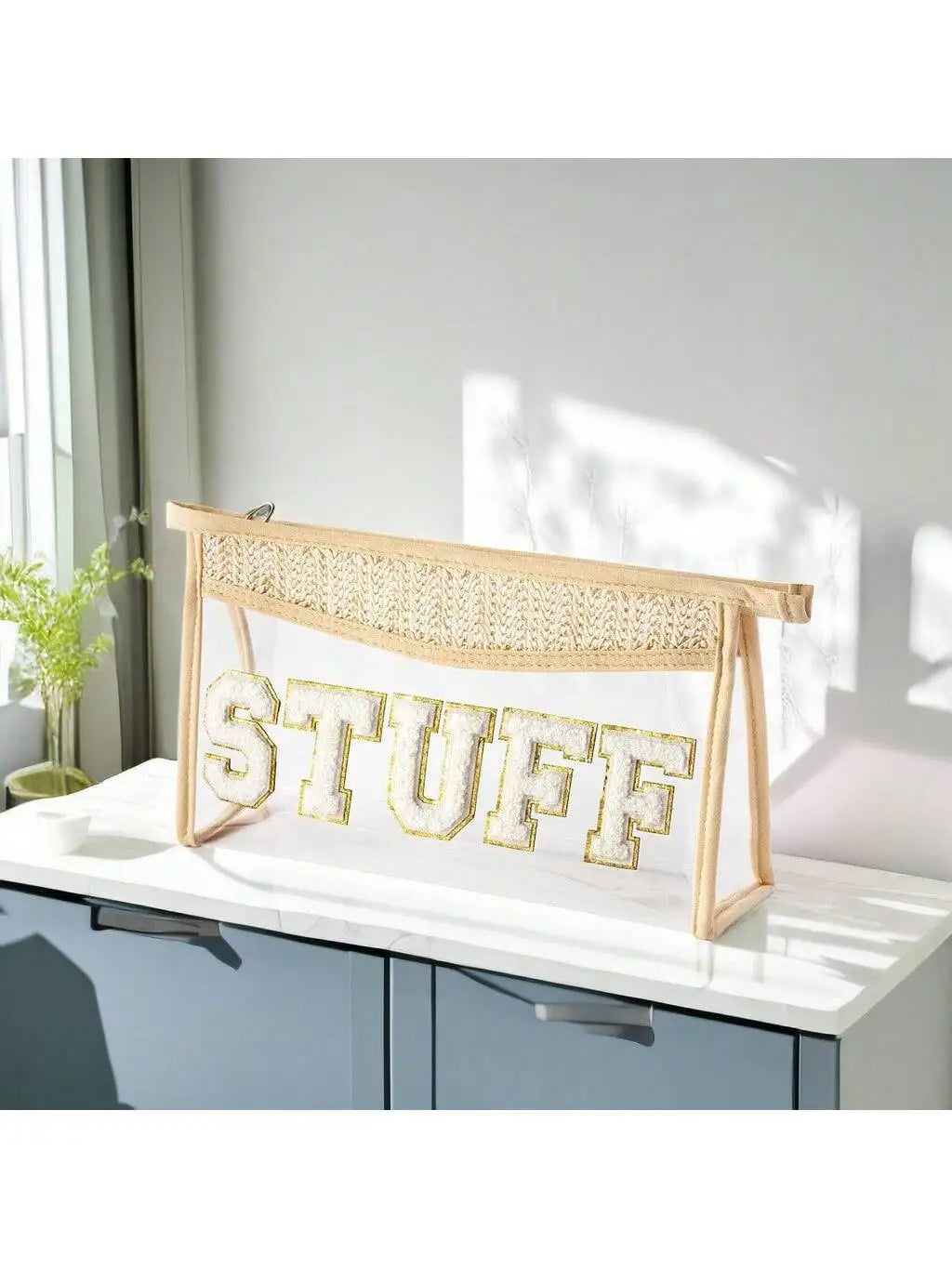 Transparent Makeup Bag Storage Waterproof Zipper Women's Toilet Qme