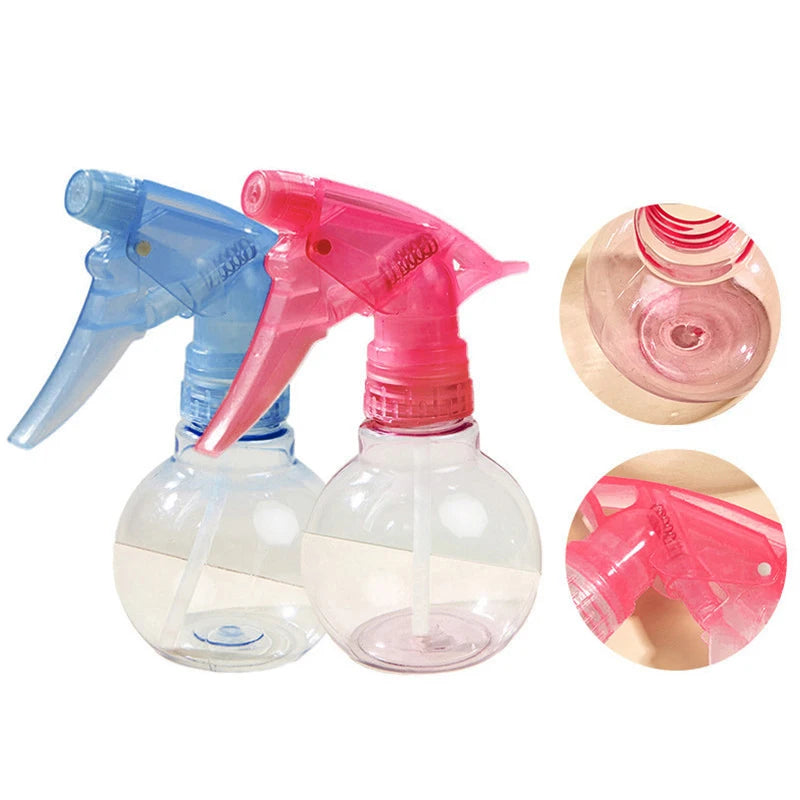 Refillable Fine Mist Spray Bottle Hairdressing Salon Barber Styling Qme