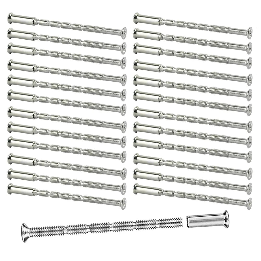 For Eophmi For M3 Door Handle Fixing Screws, 25 Pieces Door Handle Bolt Fixings For Door Handle For Cabinet Drawers Qme Default Title