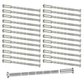 For Eophmi For M3 Door Handle Fixing Screws, 25 Pieces Door Handle Bolt Fixings For Door Handle For Cabinet Drawers Qme Default Title