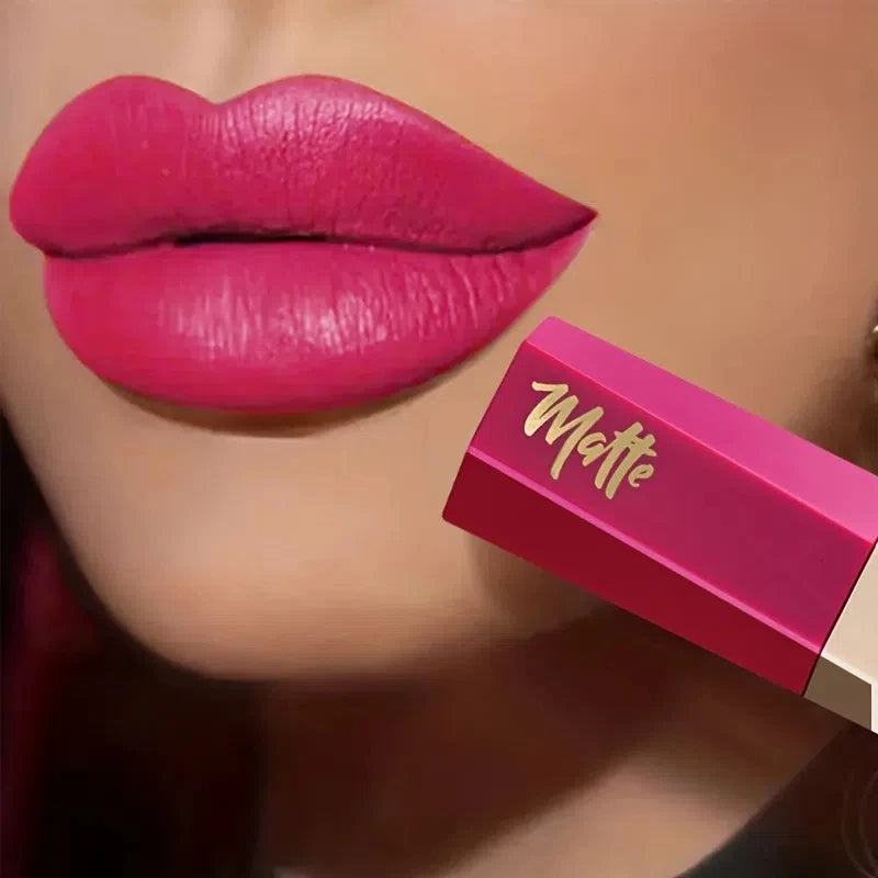 Luxury Long-lasting Waterproof Velvet Matte Liquid Lipstick Hydrating Qme