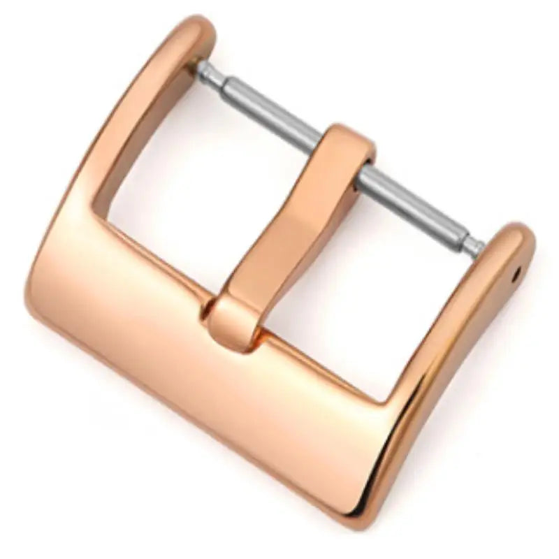 Metal Watch Pin Buckle Gloss Smooth Replacement Strap Clasp Luxury Qme A3