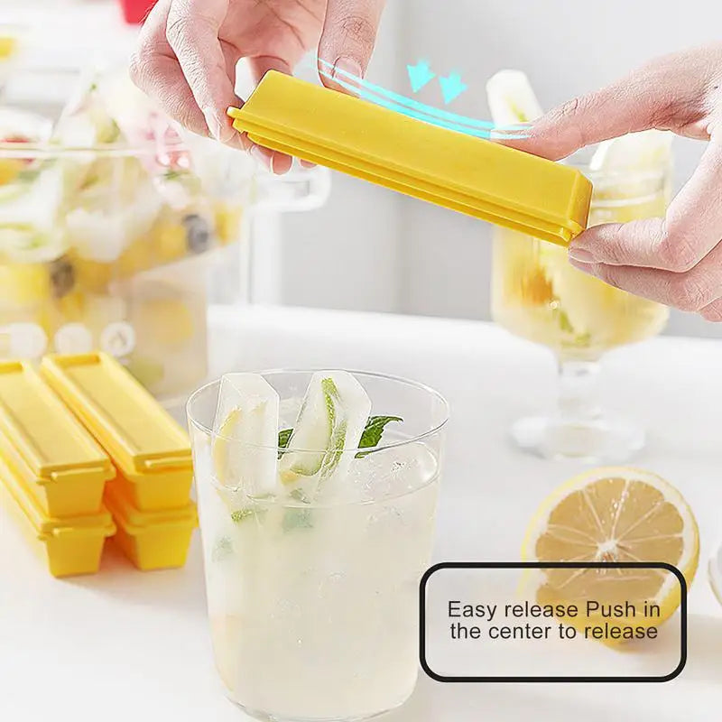 Ice Mold French Fries Water Bottle Trays Freezer 6x Reusable Freezing Qme