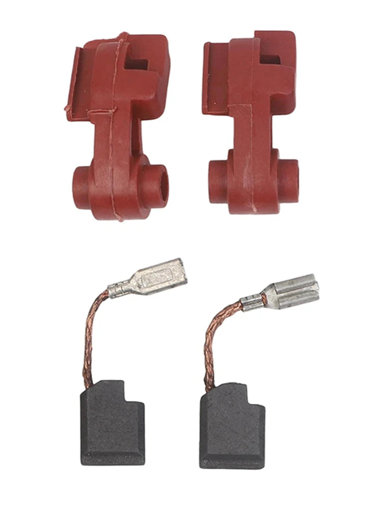 Replacement Grinder Motor Brush Holder 65091601 ,64874300 For D28402 D28111 D28110 2 Brush Arms & 2 Carbon Brushes Qme