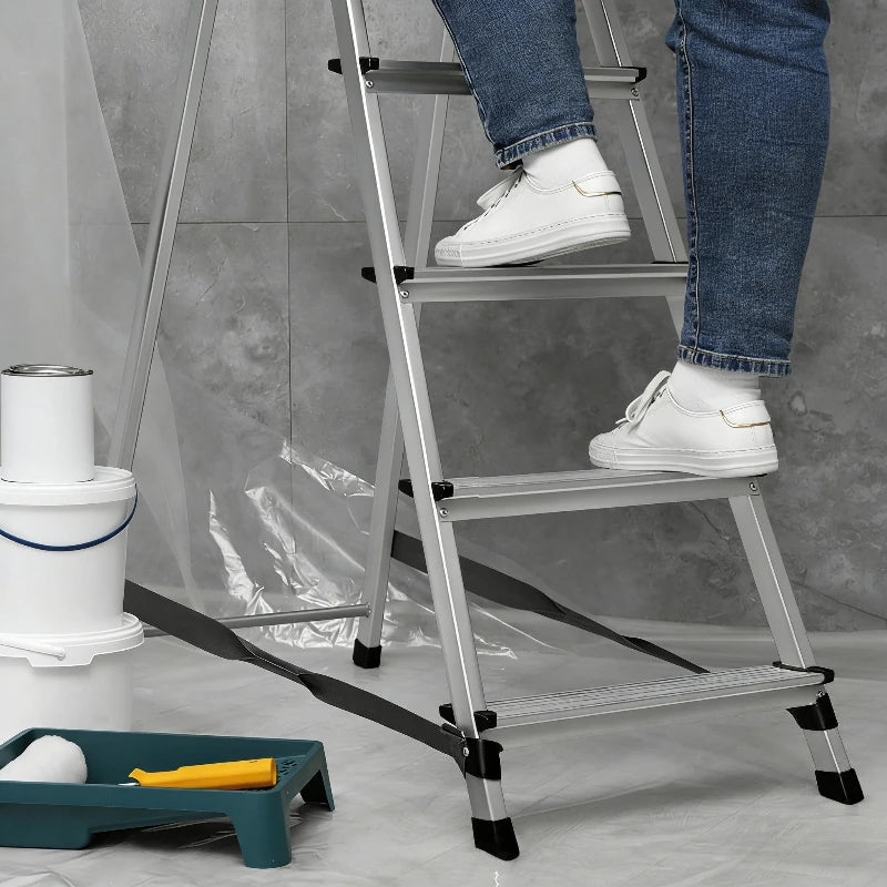 2/4Pcs Step Ladder Feet Covers Versatile Ladder Leg Covers Non-Skid Ladder Pads Rubber Foot Pad Insulating Foot Sleeve Qme