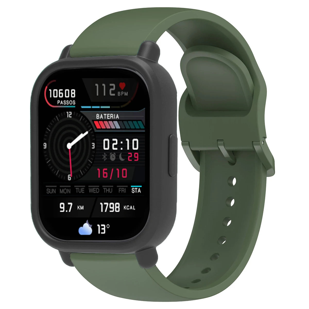 Silicone Case Strap Redmi Watch 5 Lite Active Repacement Bracelet