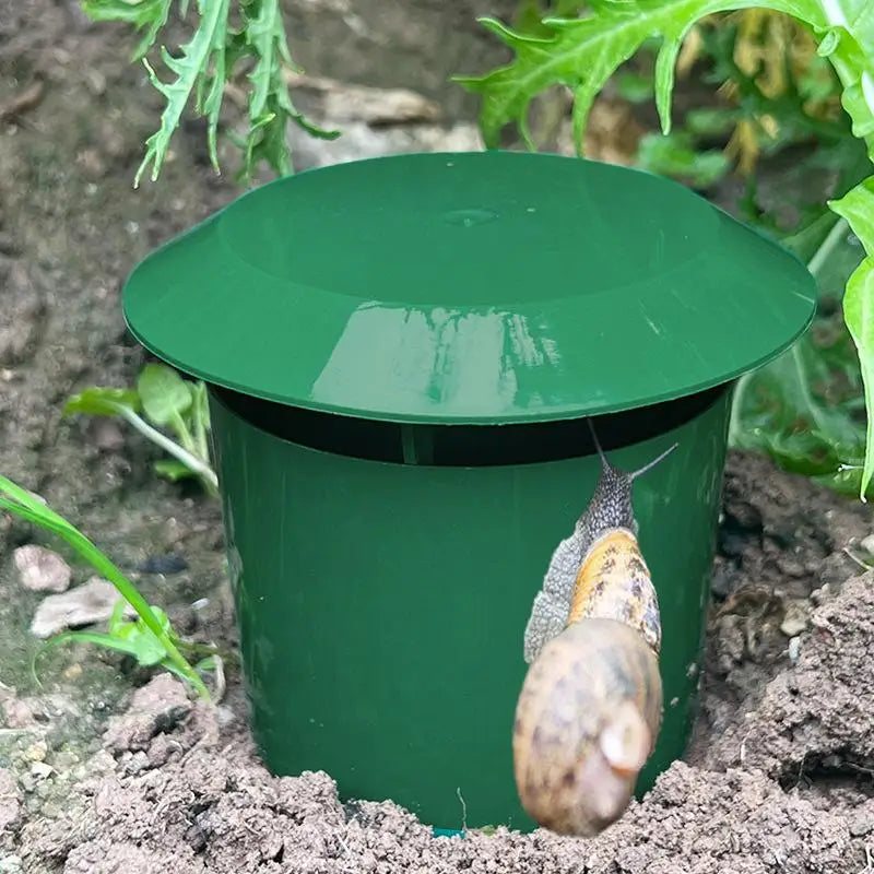 Eco-friendly Snail Cage Slug House Snail Trap Catcher Pests Reject Gintrap Tools Pest Repeller Household Garden Farm Protector Qme