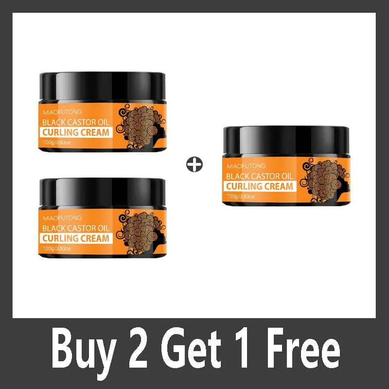 Black Castor Oil Healthy Moisturizes And Defines Curls Suitable For Dry Curly Hair For Both Men And Women,Repair Hair Tangles Qme Buy 2 Get 1 Free