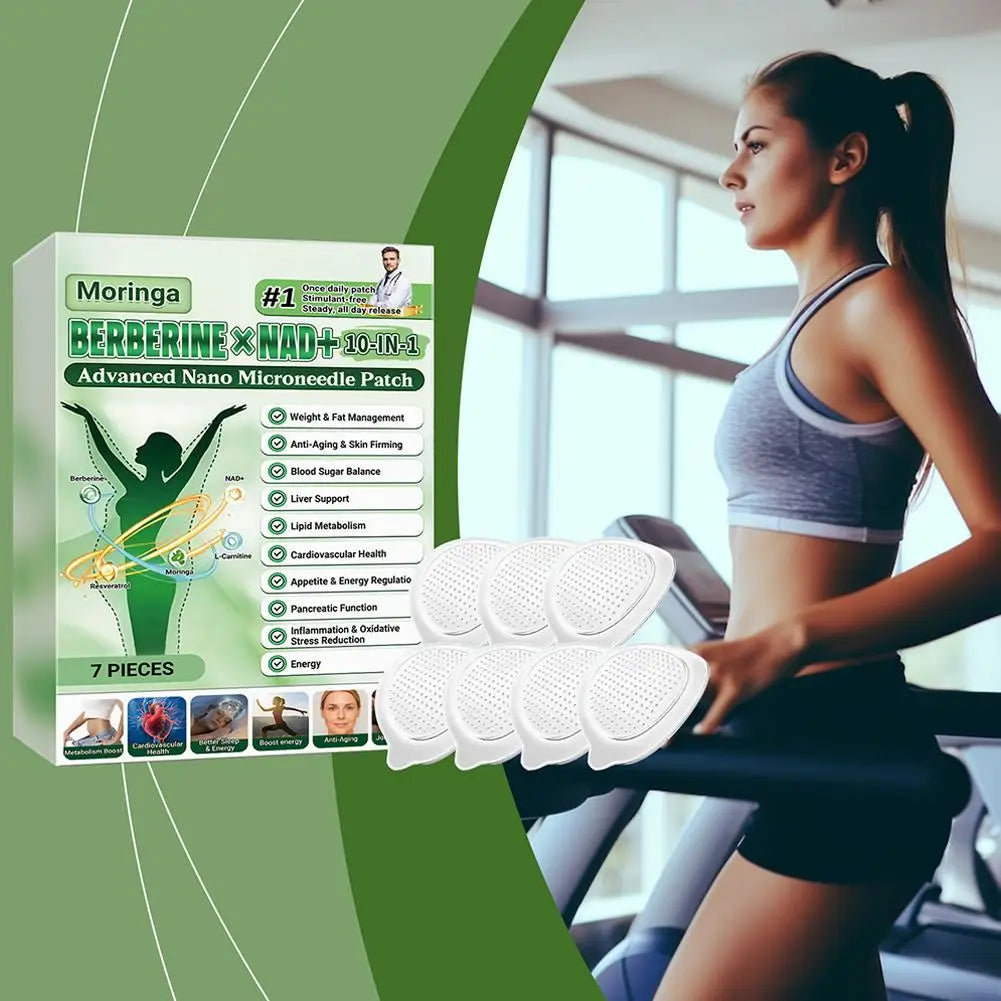 Advanced Nano Microneedle Patch For Body Skin Portable Daily Use External Application Care Sticker Breathable Comfor Adhesion Qme