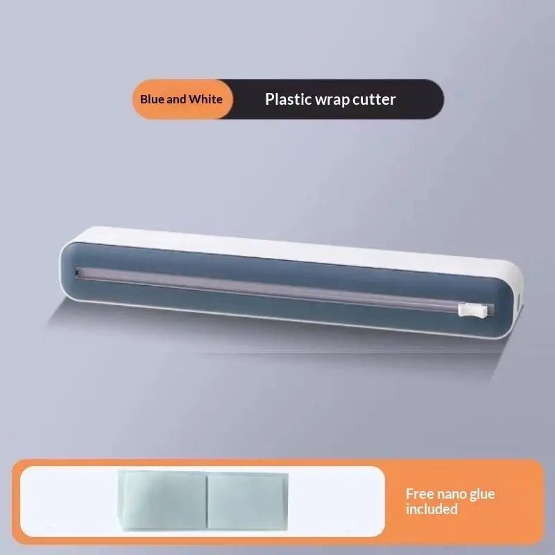 Sliding Tear Cling Film Cutter Multifunctional Dual Use Aluminum Foil Qme A3