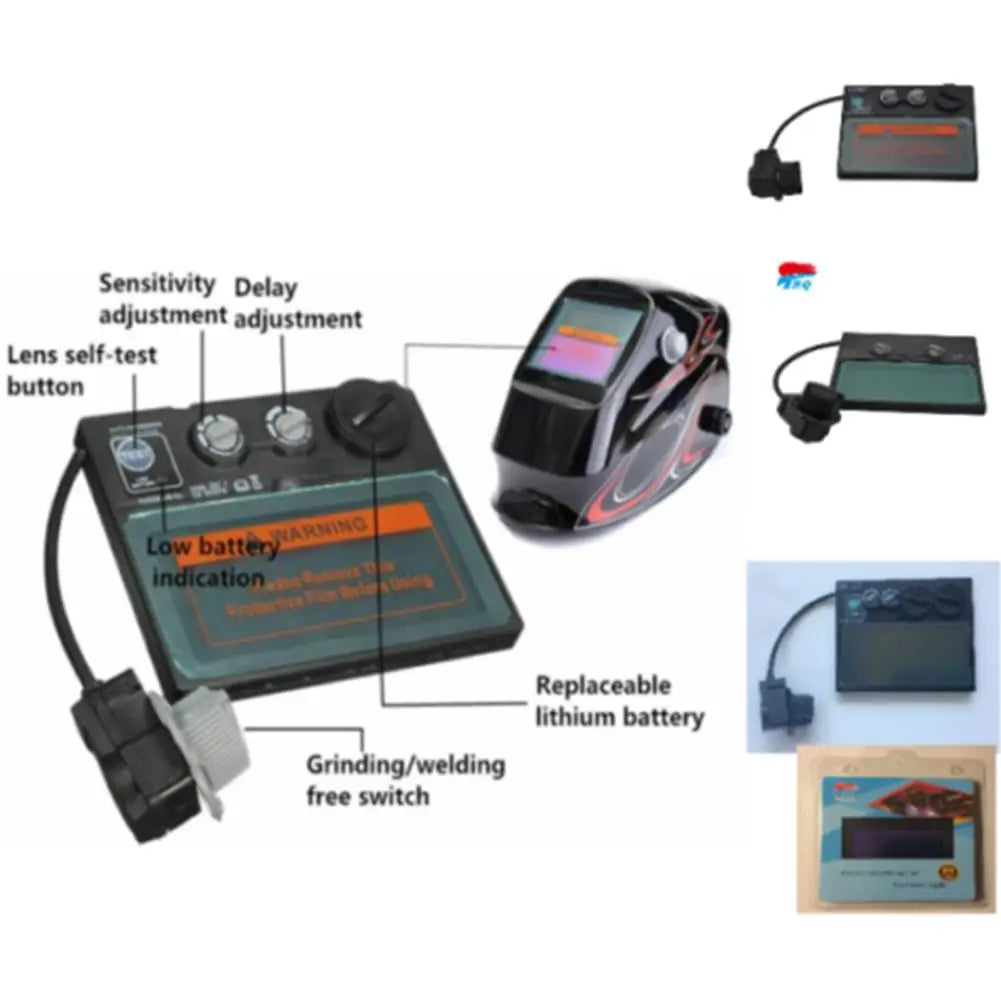 Auto Dimming Welding Helmet Lens Darkening Electrical Weld Mask Qme