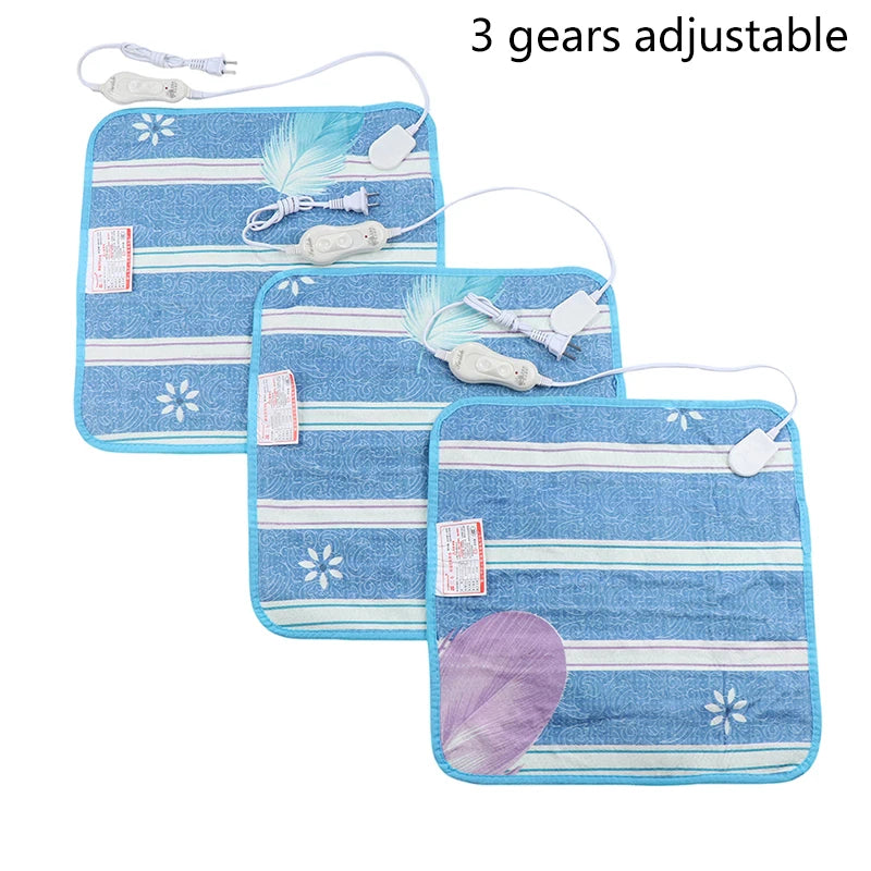 Pet Dog Cat Electric Heating Pad Winter Warmer Mat Animals Bed Heater Accessories Qme