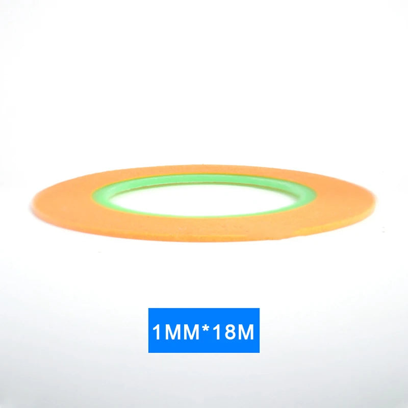 Model Spraying Coating Color Ultra Tape Fine DIY Special Masking Wide 1mm/2mm/3mm 18m Model Covering Tape Qme A1