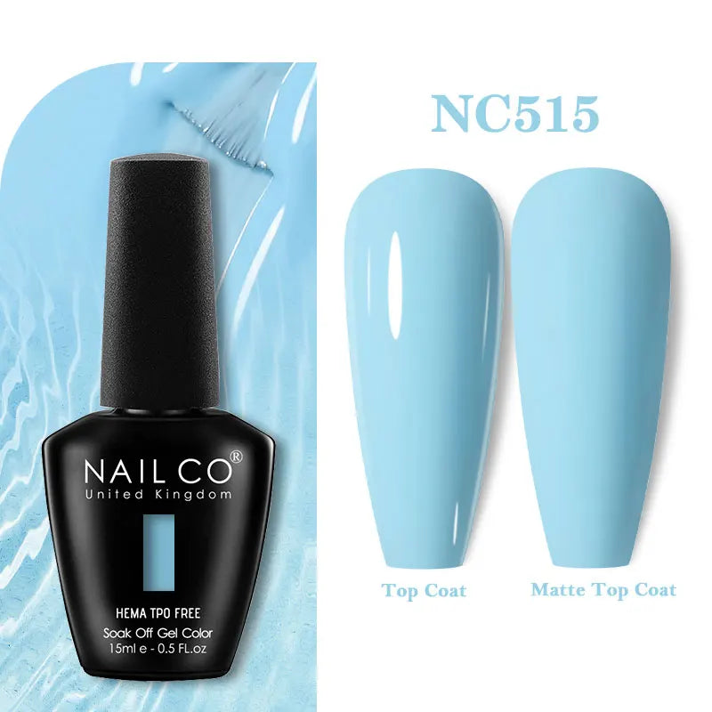 NAILCO Fresh Gel Nail Polish Nails Semi-permanent Varnish Hybrid