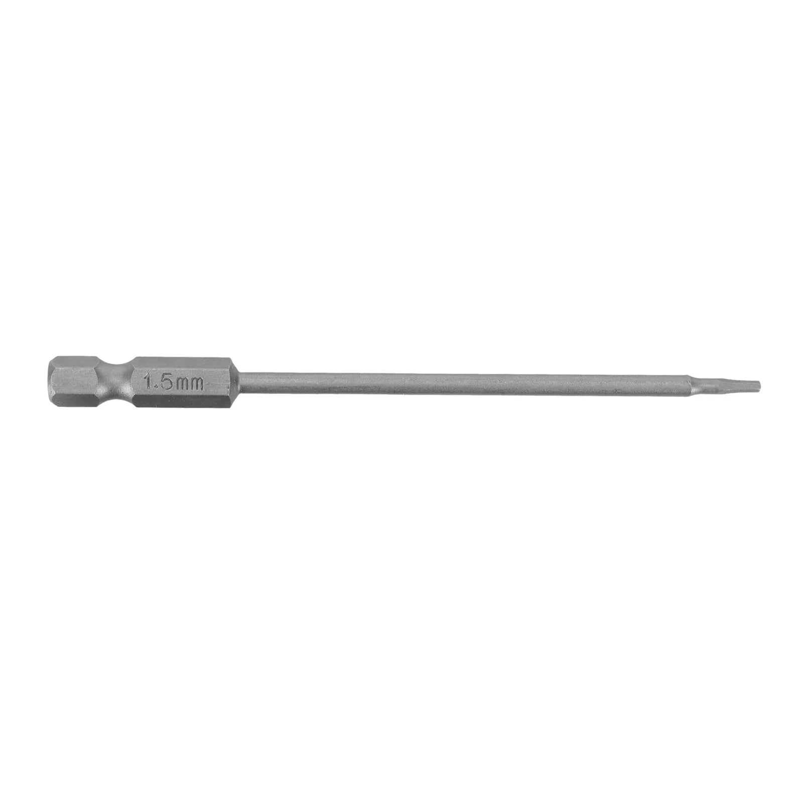 4pcs 1.5mm 2.0mm 2.5mm 3.0mm Hex Shank Magnetic Head Screw Driver Screwdriver Drill Bit Long Extension Bar Tools Qme 1.5mm