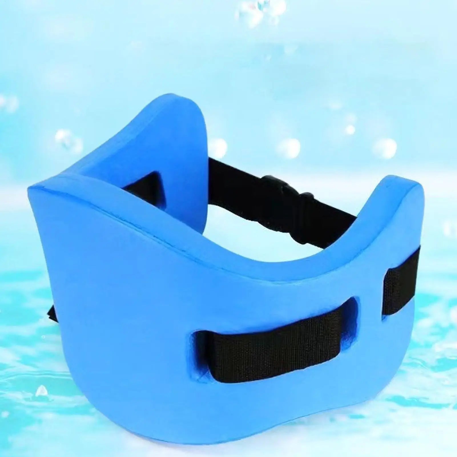Swim Float Belt Pool Water Flotation Belt Back Buoyancy Board for Adults Kids Swimming Training Pool Beach Bathtub Snorkeling Qme