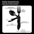 3-in-1 Stainless Steel Folding Spoon Fork Knife Bottle Opener Qme Default Title