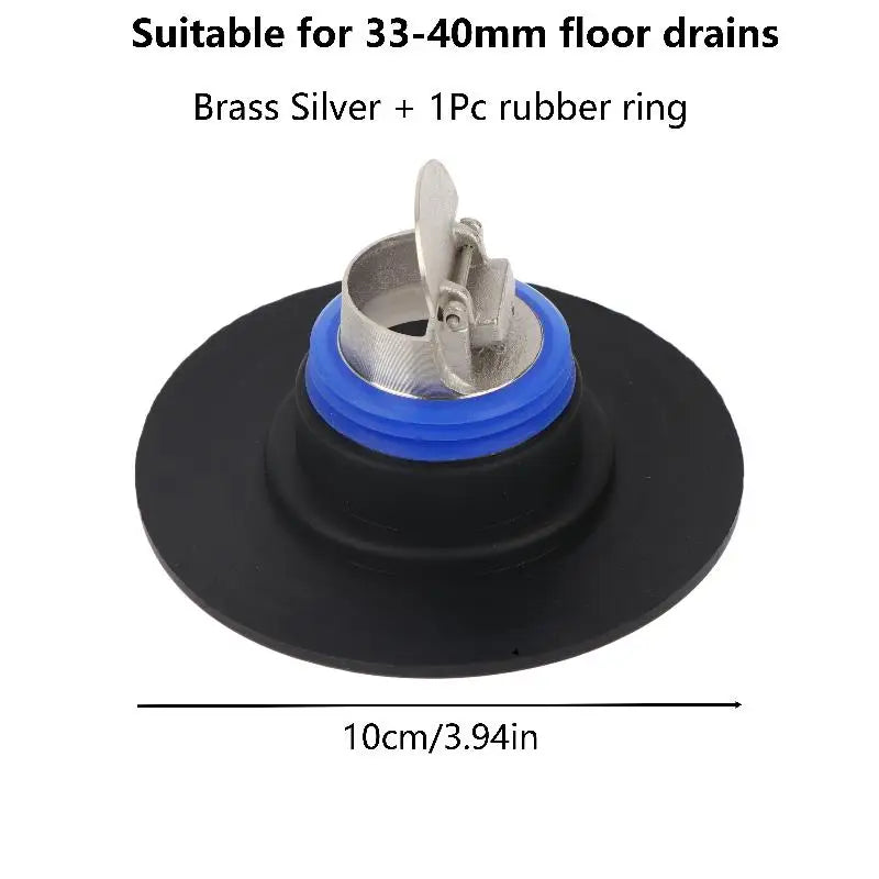 Universal Toilet Floor Drain Backflow Preventer Core Anti Odor Seal Qme A3